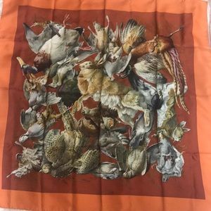 Hermès Scarf by H. De Linares silk 90 cm